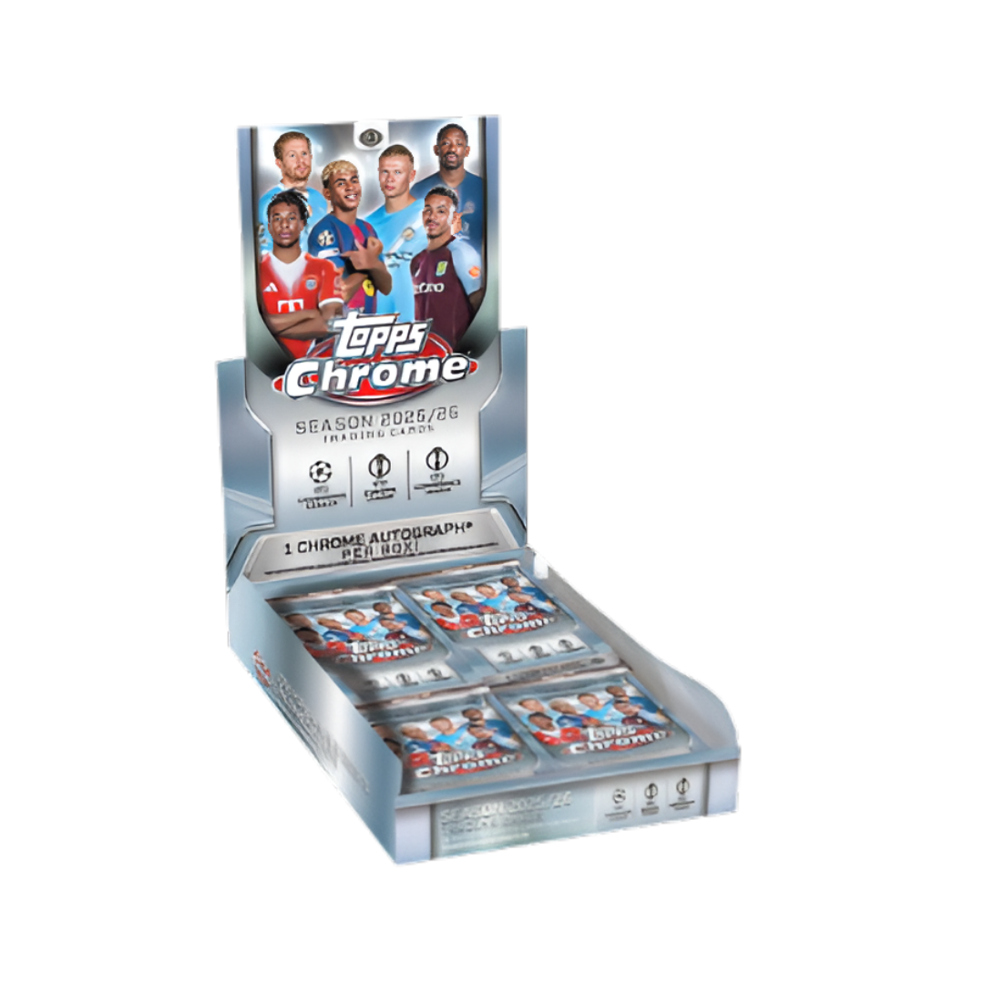 Topps Chrome UEFA Club Competitions 2025-26 - Hobby Box