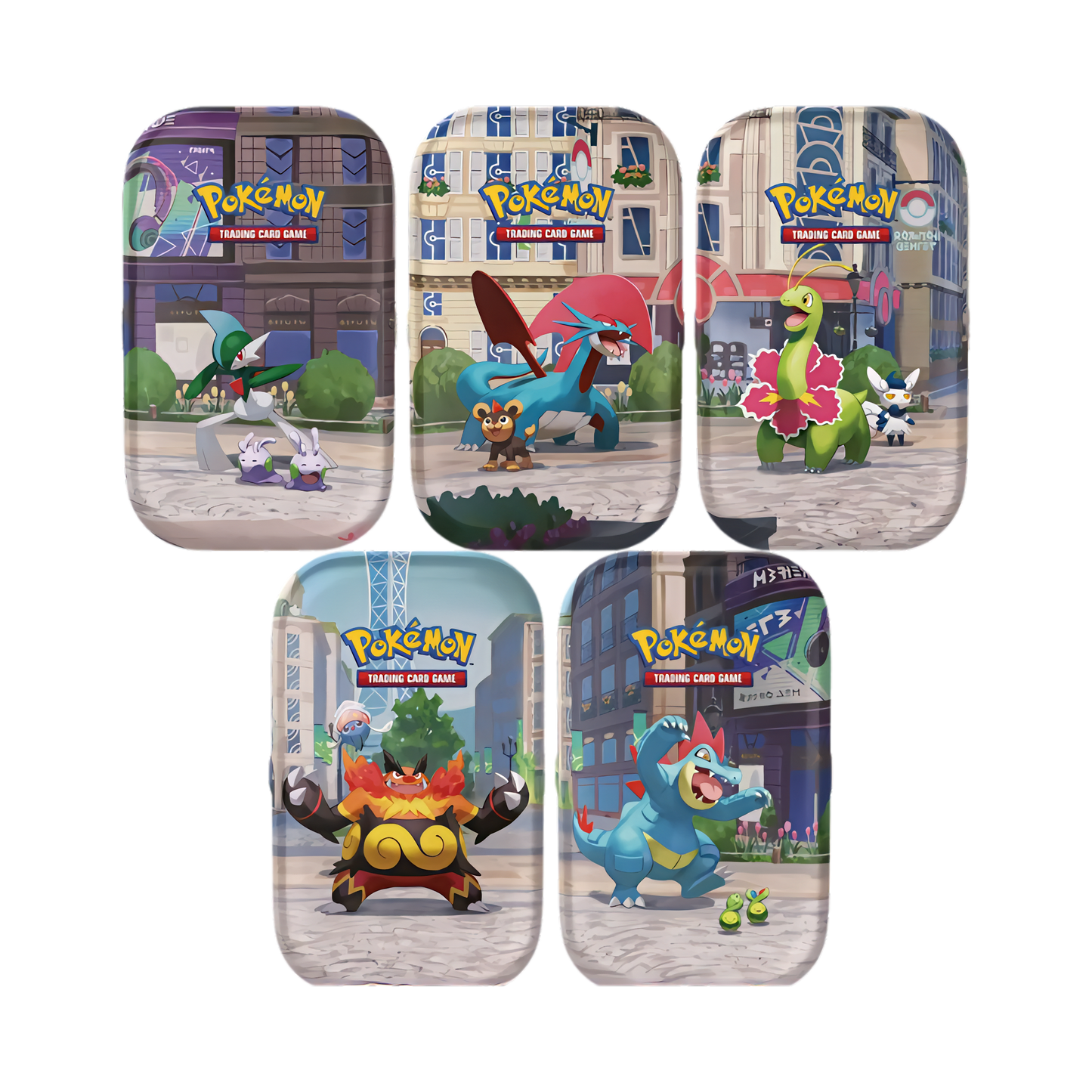 Pokémon TCG - Mini Lata Ciudad Luminalia (Español)