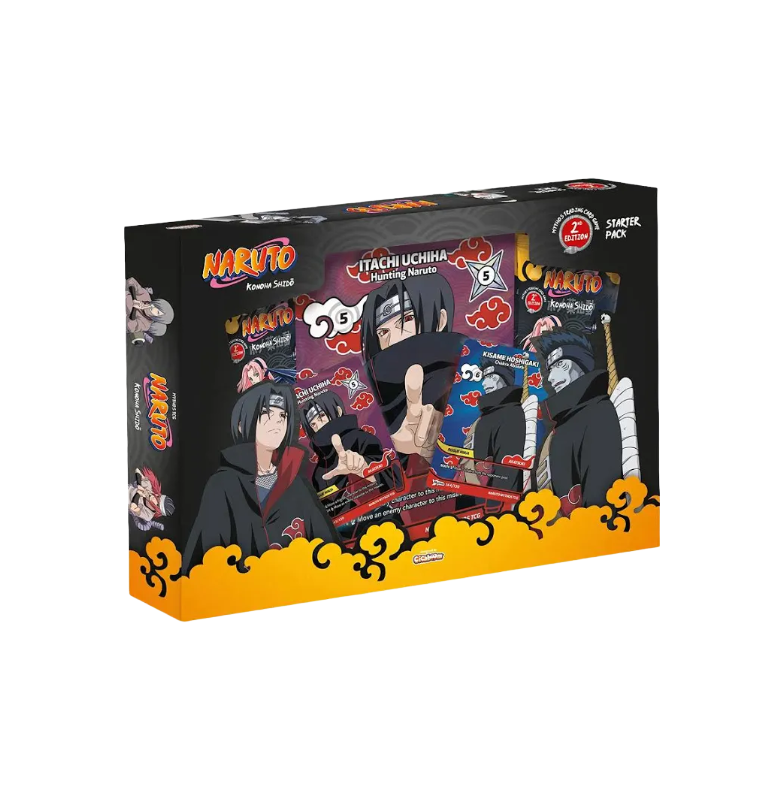 (RESERVA) Naruto TCG: First set 2nd Edition Special Pack Itachi