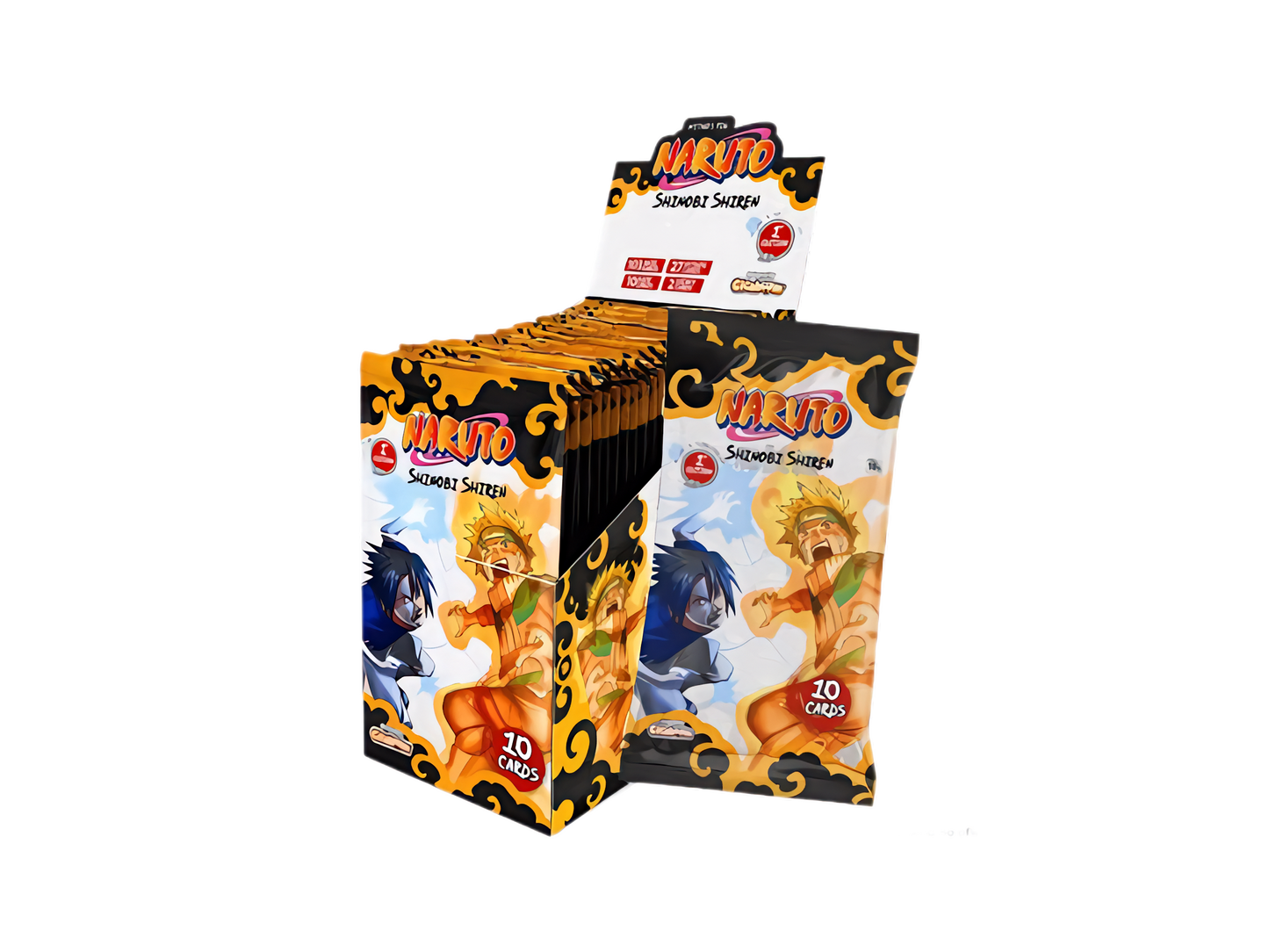 Naruto Mythos TCG - SET 2 SHINOBI SHIREN, 1st edition Flowpack