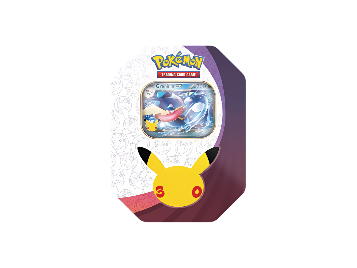 Pokémon TCG - 30 aniversario Lata Greninja Ex ( Inglés )