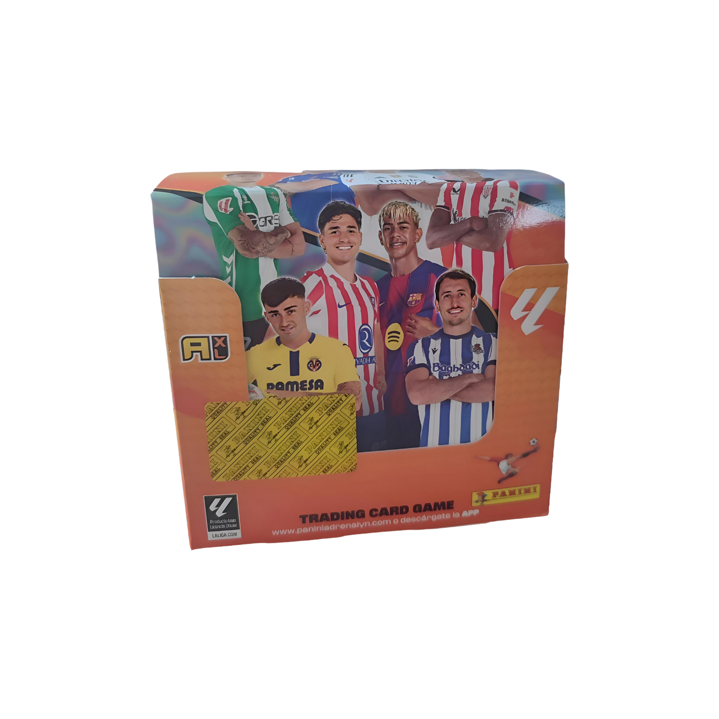Panini Caja de 50 sobres Adrenalyn XL LaLiga EA Sports 2025/26