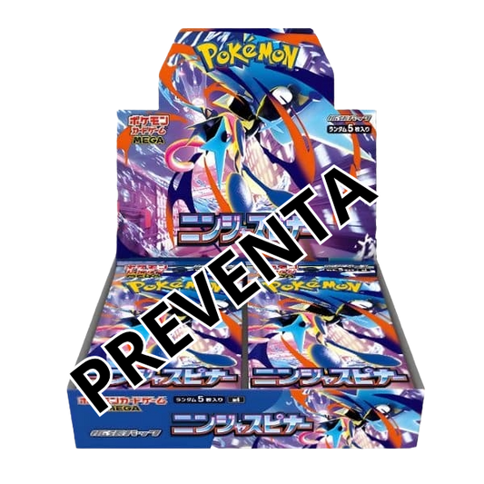 Pokémon Ninja Spinner – Booster Box (japonés) [Preventa]
