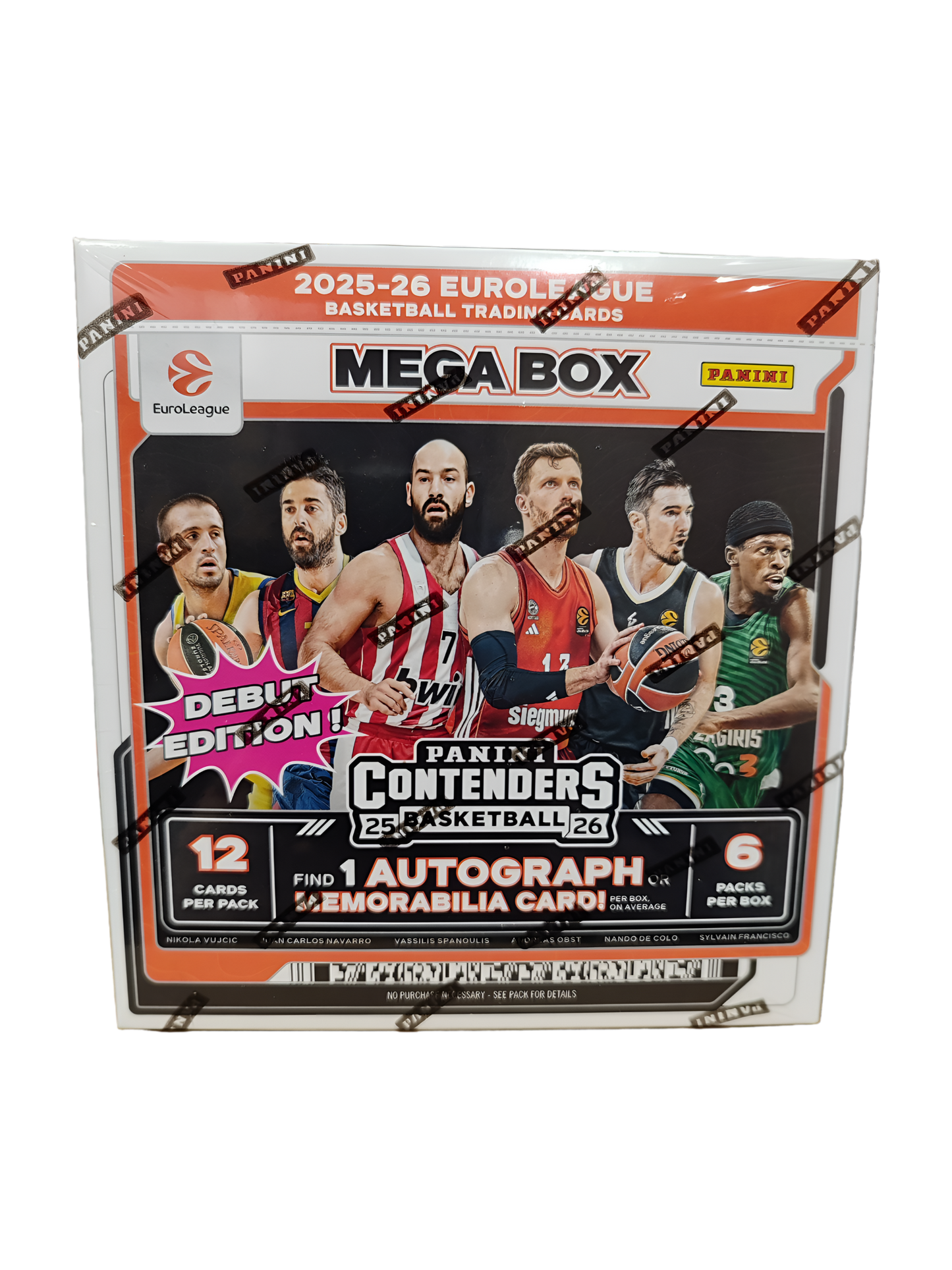 2025-26 Panini EuroLeague Contenders Basketball Mega Box