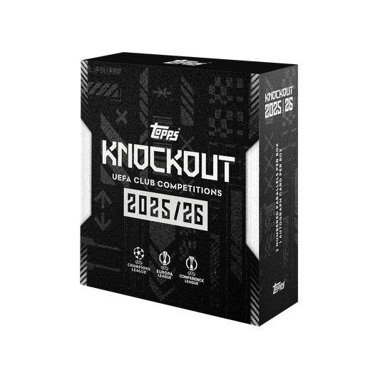 2025-26 Topps UEFA Club Competitions Knockout Soccer Hobby Box