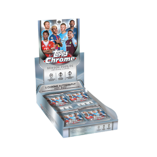 Topps Chrome UEFA Club Competitions 2025-26 - Hobby Box