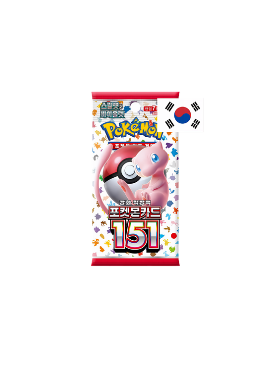 Pokémon Sobre de Refuerzo 151 ( Coreano)