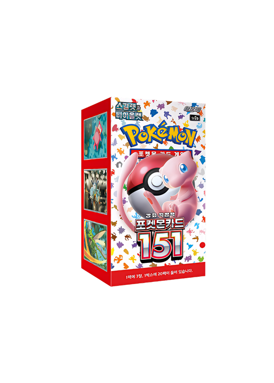 Pokémon 151 Booster Box [Coreano]