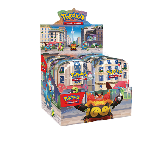 Pokémon TCG - Mini Lata Ciudad Luminalia (Español)