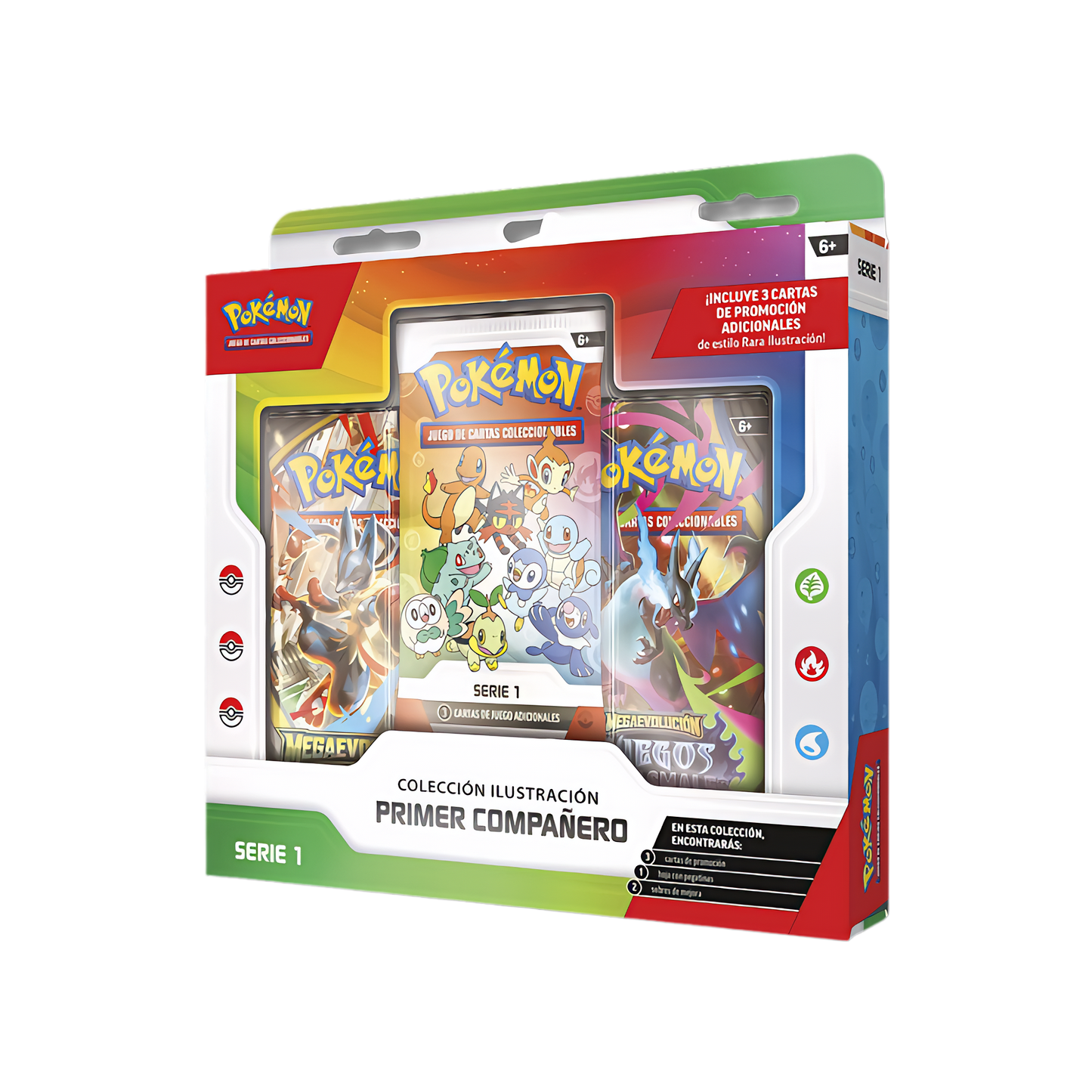 Pokémon TCG - First Partner Illustration Series 1 (ESPAÑOL)