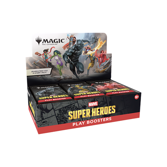 Play Booster Display (30 sobres) Marvel Super Heroes - Magic The Gathering ( Inglés)