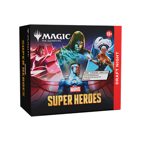 Draft Night Marvel Super Heroes - Magic The Gathering ( Inglés)
