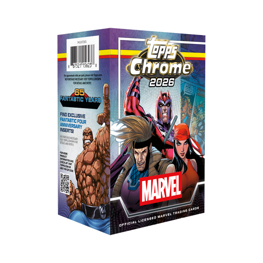 Value Box Marvel Comics Chrome - Topps 2026