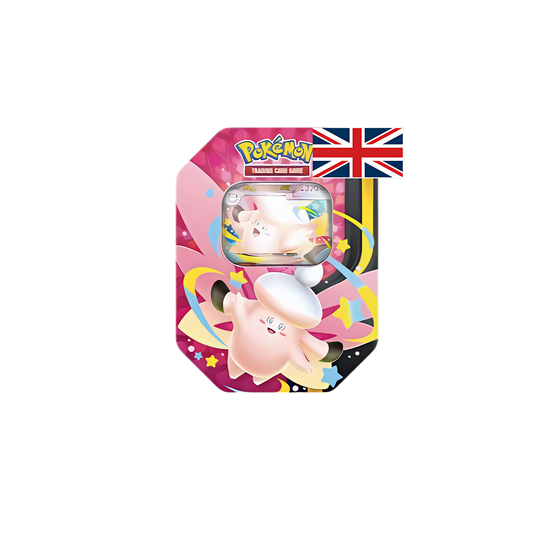 Lata Mega Clefable ex ( Inglés) - Pokémon TCG