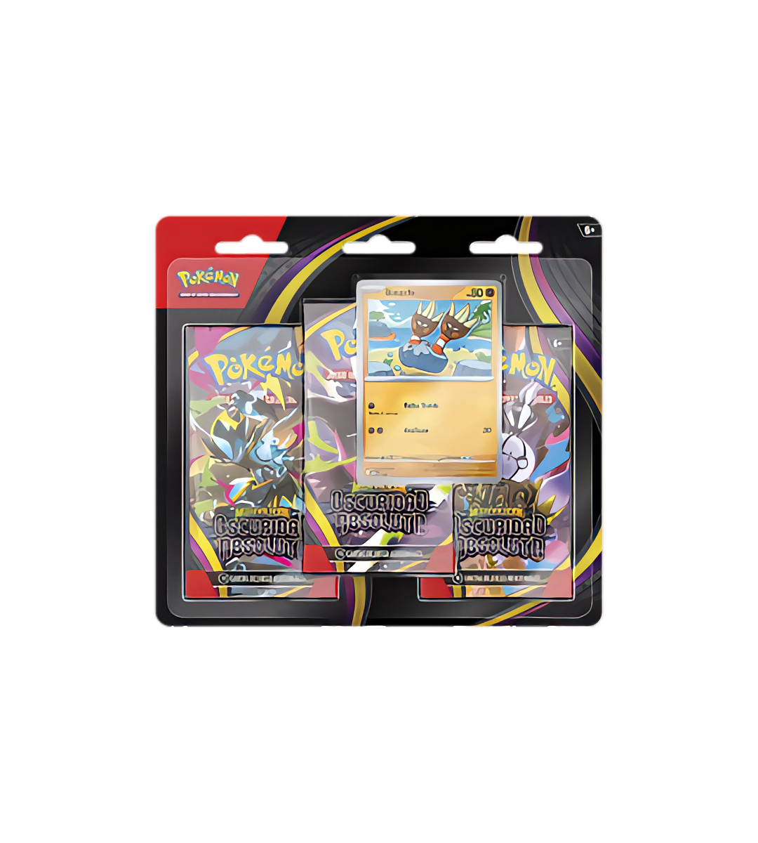 Pokémon TCG - Blíster Oscuridad Absoluta 3 sobres (Español)