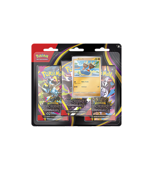 Pokémon TCG - Blíster Oscuridad Absoluta 3 sobres (Español)