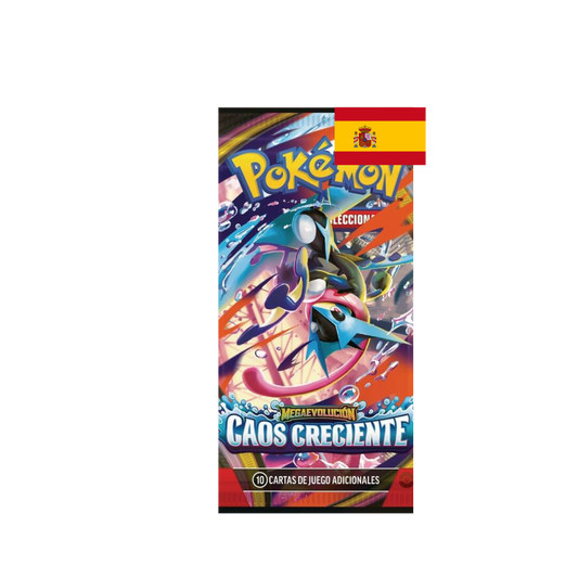 Pokémon TCG - Sobre Refuerzo Caos Creciente ( Español)