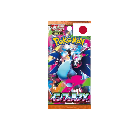 Pokémon TCG - Sobre Refuerzo Mega Inferno X ( Japonés)