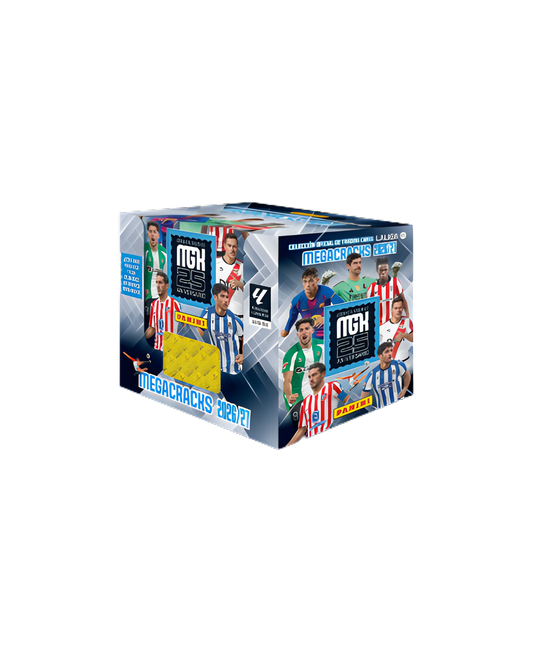 Caja de 50 Sobres Megacracks 2026/27 Packs - Panini Trading Cards