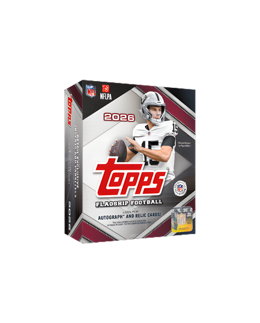 Mega Box Football Flagship (12 sobres) - NFL 2026 - Topps