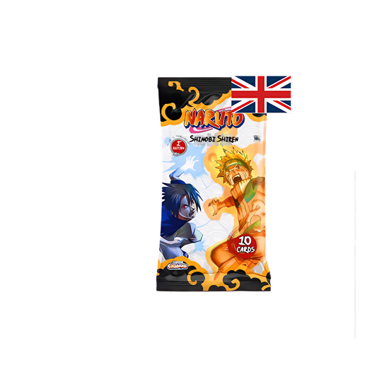 Sobre de Refuerzo Naruto Mythos TCG - SET 2 SHINOBI SHIREN, 1st edition Flowpack