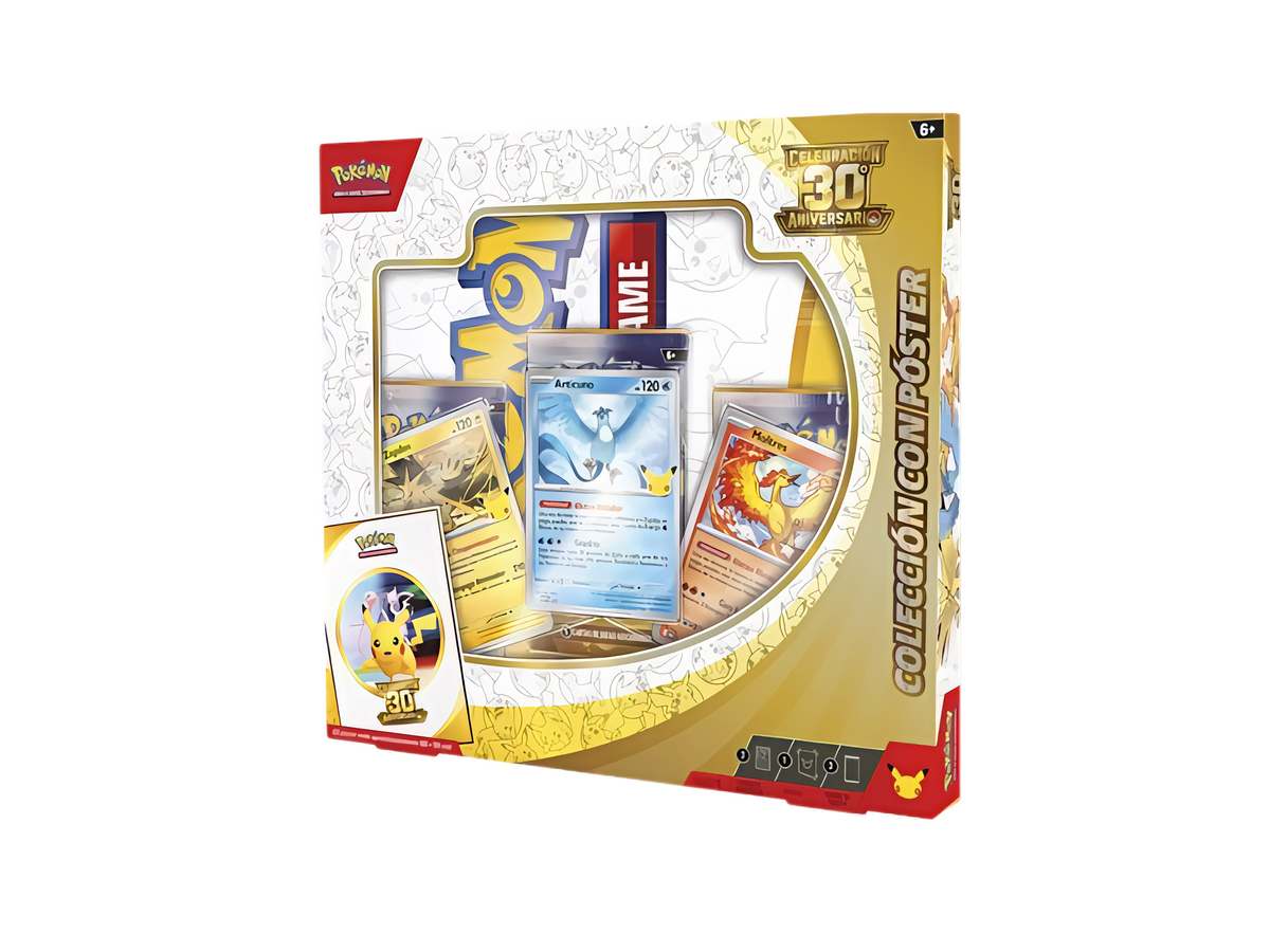 Pokémon TCG 30.º Aniversario – Colección con Póster ( Español)