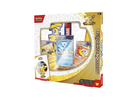 Pokémon TCG 30.º Aniversario – Colección con Póster ( Español)