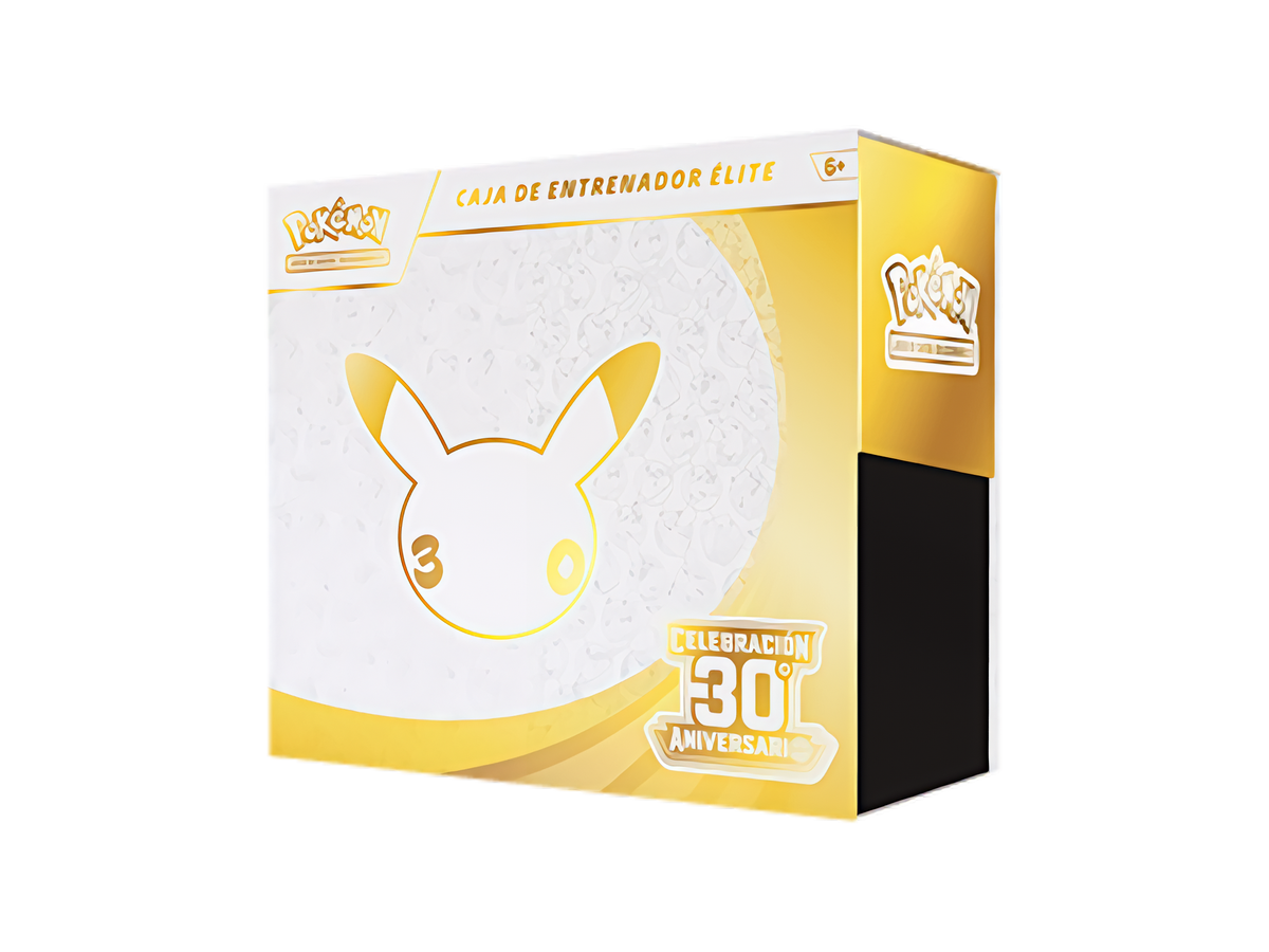 Pokémon TCG - Pack ETB 30 Aniversario + Mazo Combate Mega Lucario Ex ( Español)