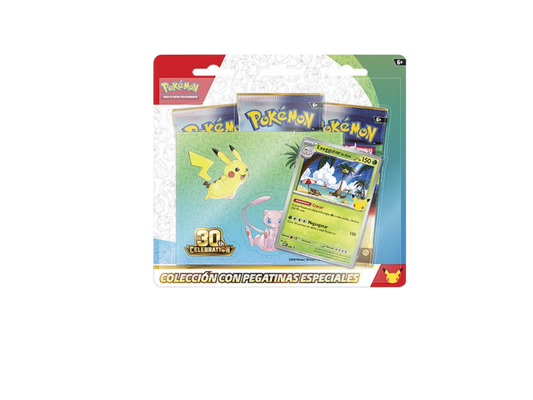 Pokémon TCG - 30 aniversario Blister 3 sobres ( Aleatorio - Español)