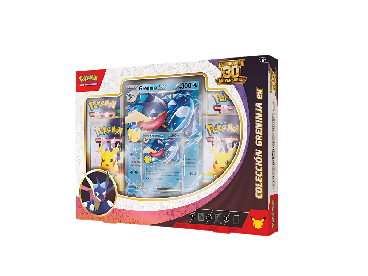 Pokémon TCG - 30 aniversario Caja Greninja Ex ( Inglés )