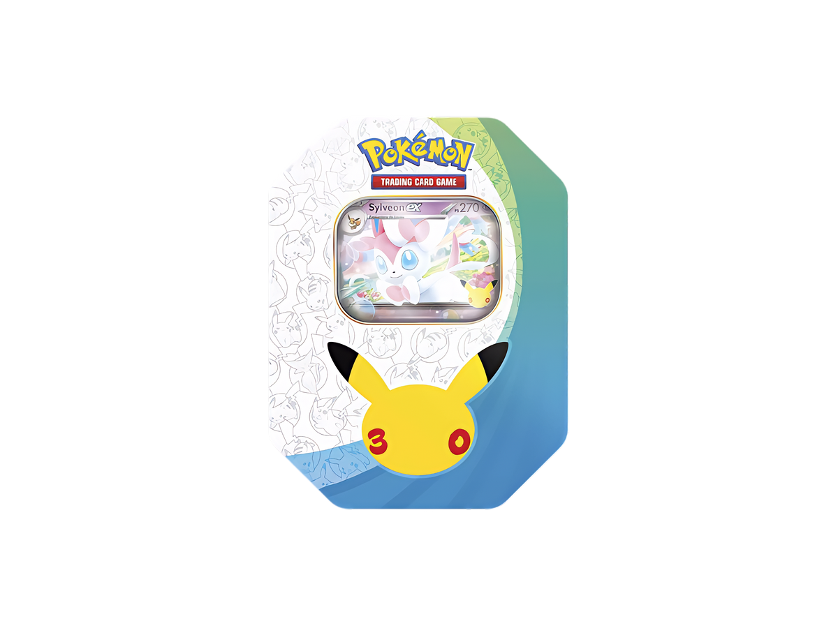 Pokémon TCG - 30 aniversario Lata Sylveon Ex ( Inglés )