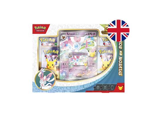 Pokémon TCG - 30 aniversario Caja Sylveon Ex ( Inglés )