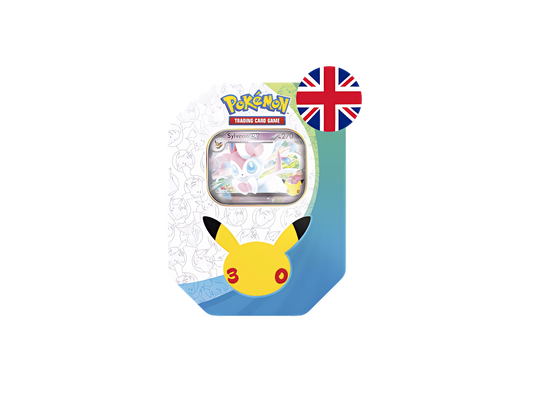 Pokémon TCG - 30 aniversario Lata Sylveon Ex ( Inglés )