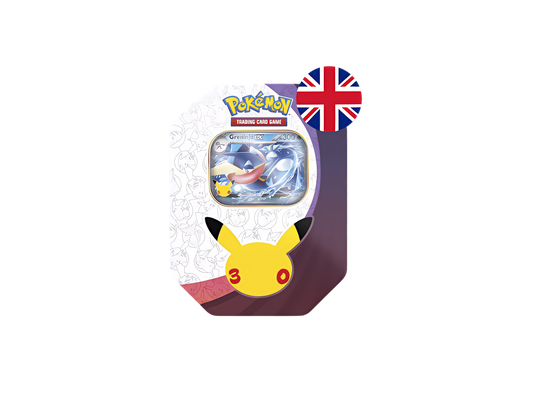 Pokémon TCG - 30 aniversario Lata Greninja Ex ( Inglés )
