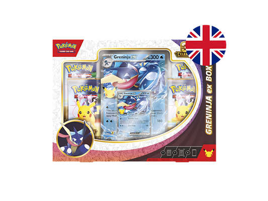 Pokémon TCG - 30 aniversario Caja Greninja Ex ( Inglés )