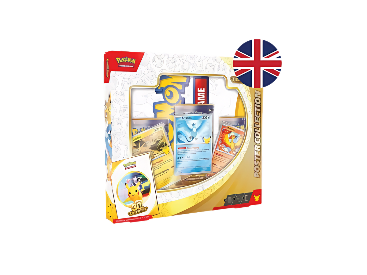 Pokémon TCG 30.º Aniversario – Colección con Póster ( Inglés)