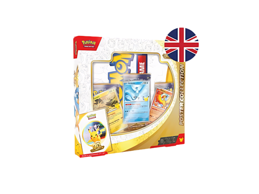 Pokémon TCG 30.º Aniversario – Colección con Póster ( Inglés)