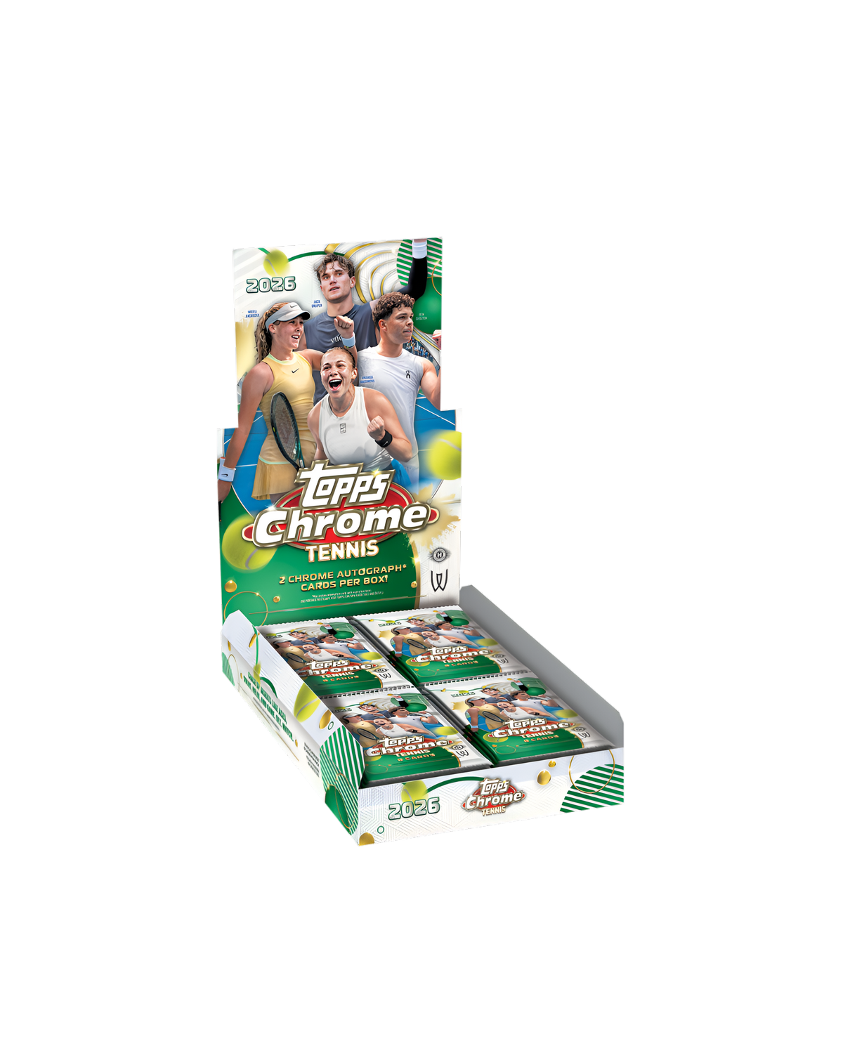 Topps Chrome Tennis Hobby Box 2026