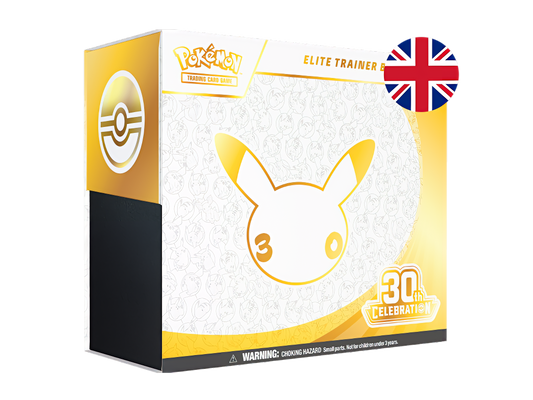 Pokémon ETB 30 aniversario ( Inglés)