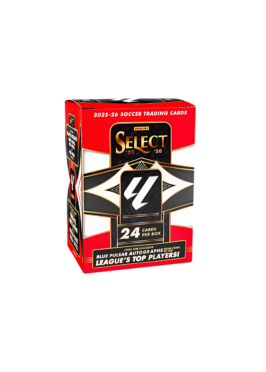 2025-26 Panini Select La Liga Blaster Box – 6 sobres con parallels Mojo exclusivos y cartas de los cracks de La Liga