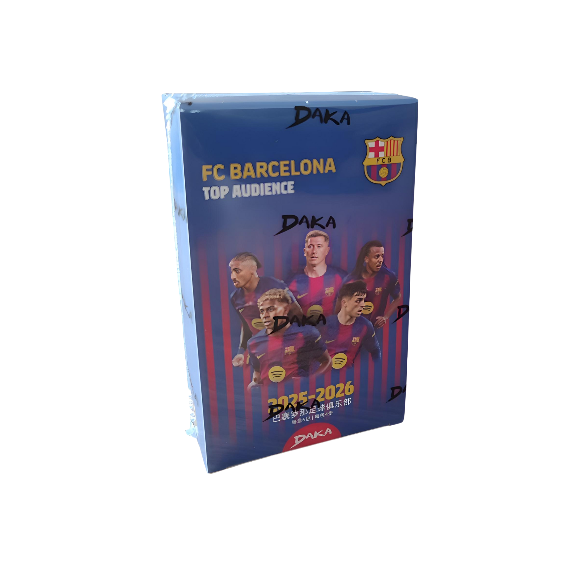 Caja DAKA Top Audience FC Barcelona 2025/26 – Trading Cards Oficial