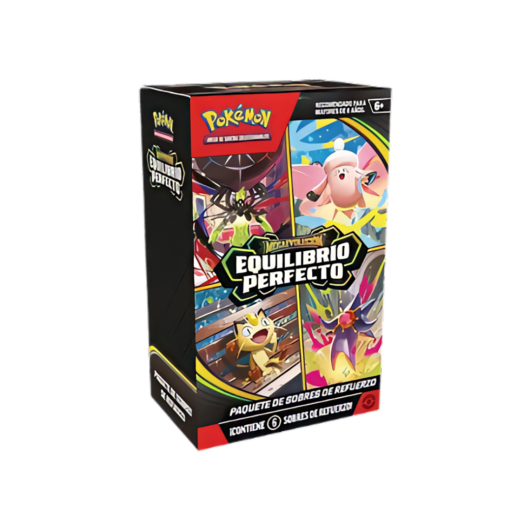 Booster Bundle Pokémon Equilibrio Perfecto Español caja sellada oficial
