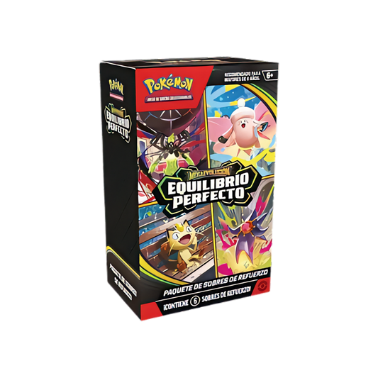 Booster Bundle Pokémon Equilibrio Perfecto Español caja sellada oficial