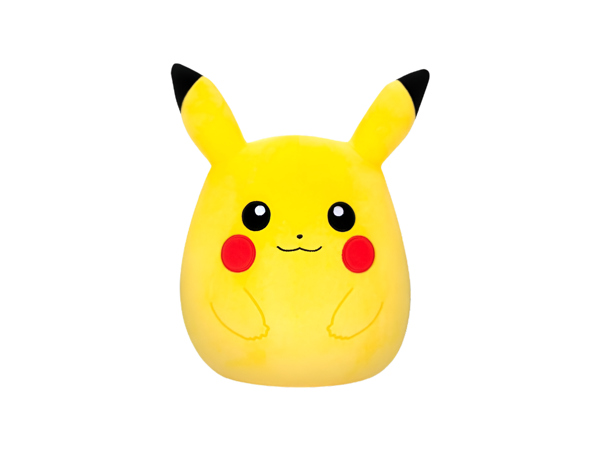 Peluche Squishmallow Pokémon Pikachu 25cm
