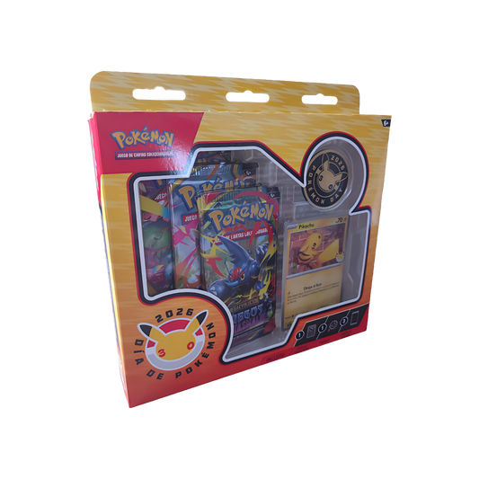 Caja Pokémon 30 aniversario Pokémon Day 2026 cartas Pokémon TCG