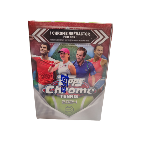 Topps Chrome Tennis 7-Pack Blaster Box 2024