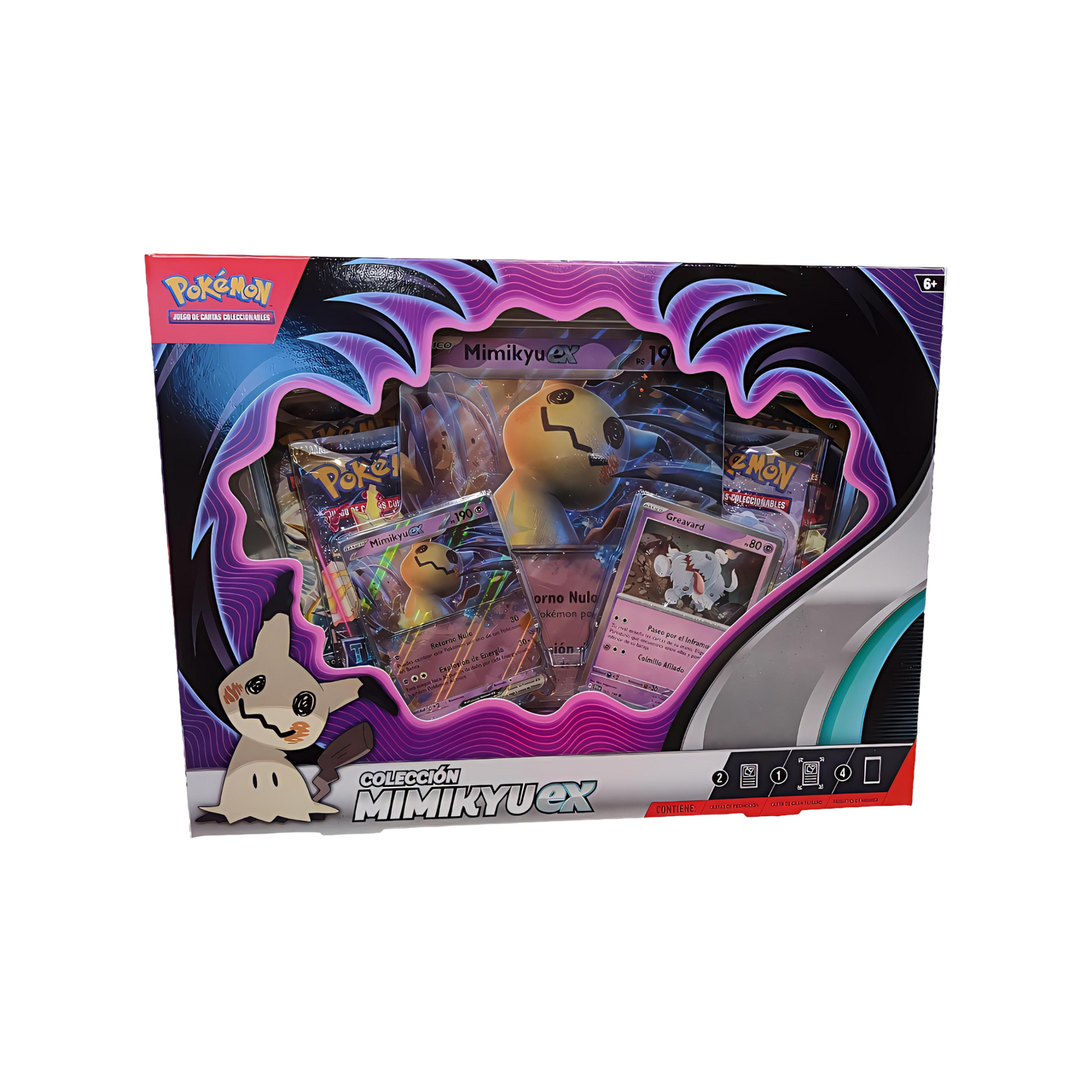 Blister cartas Mimikyu Ex Pokemon español