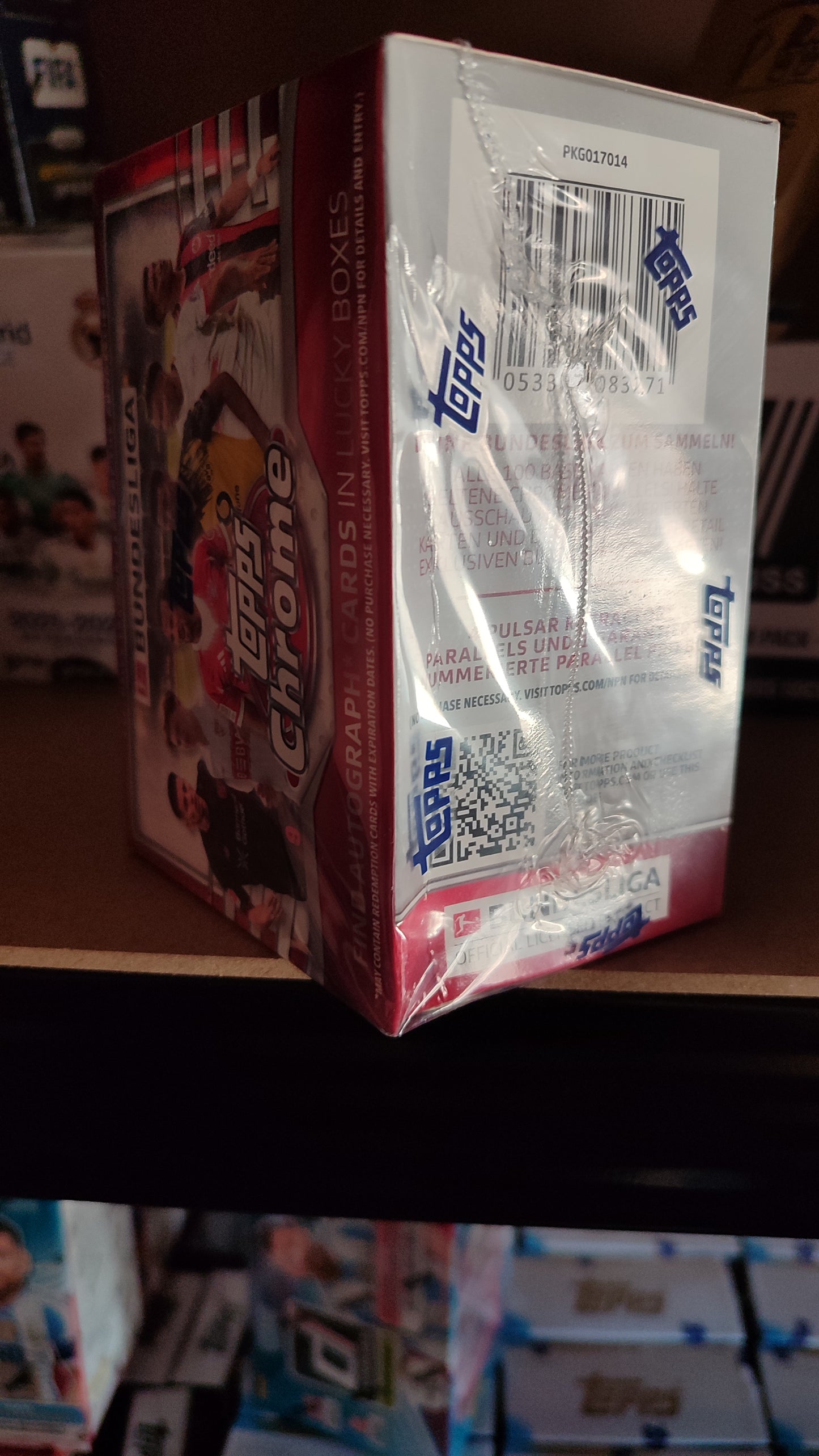 Topps Chrome Bundesliga 2025/26 – Value Box ( bajada de precio de la  última unidad por caja doblada)